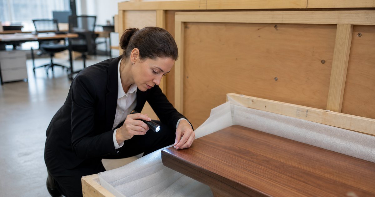What Should A Buyer Do When A Premium Desk Arrives Damaged Or Defective?