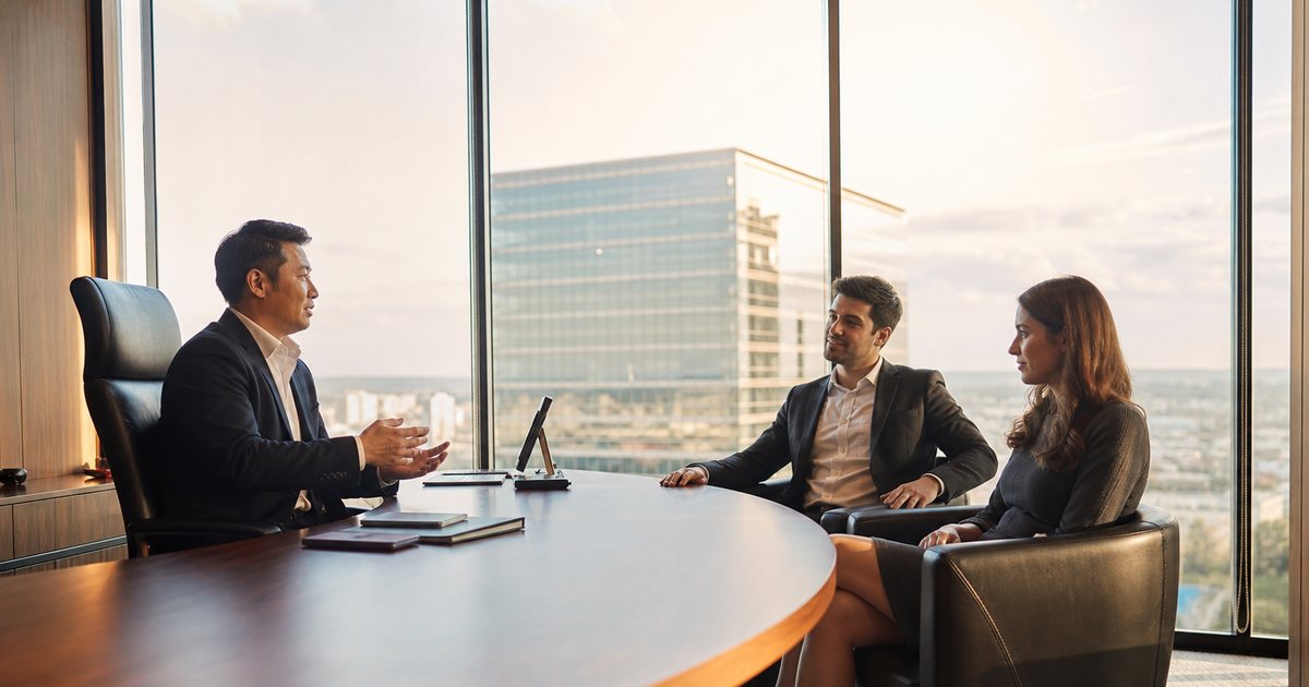 Which Desk Shape Suits An Executive Who Holds Meetings At The Desk?